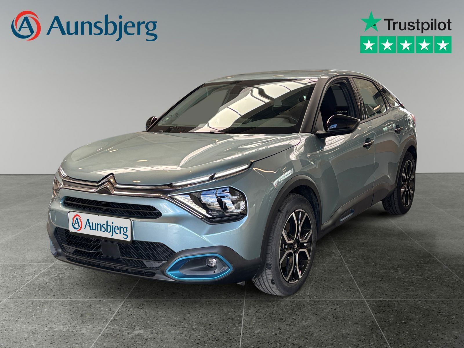 Blå Citroën ë-C4 fra 2022