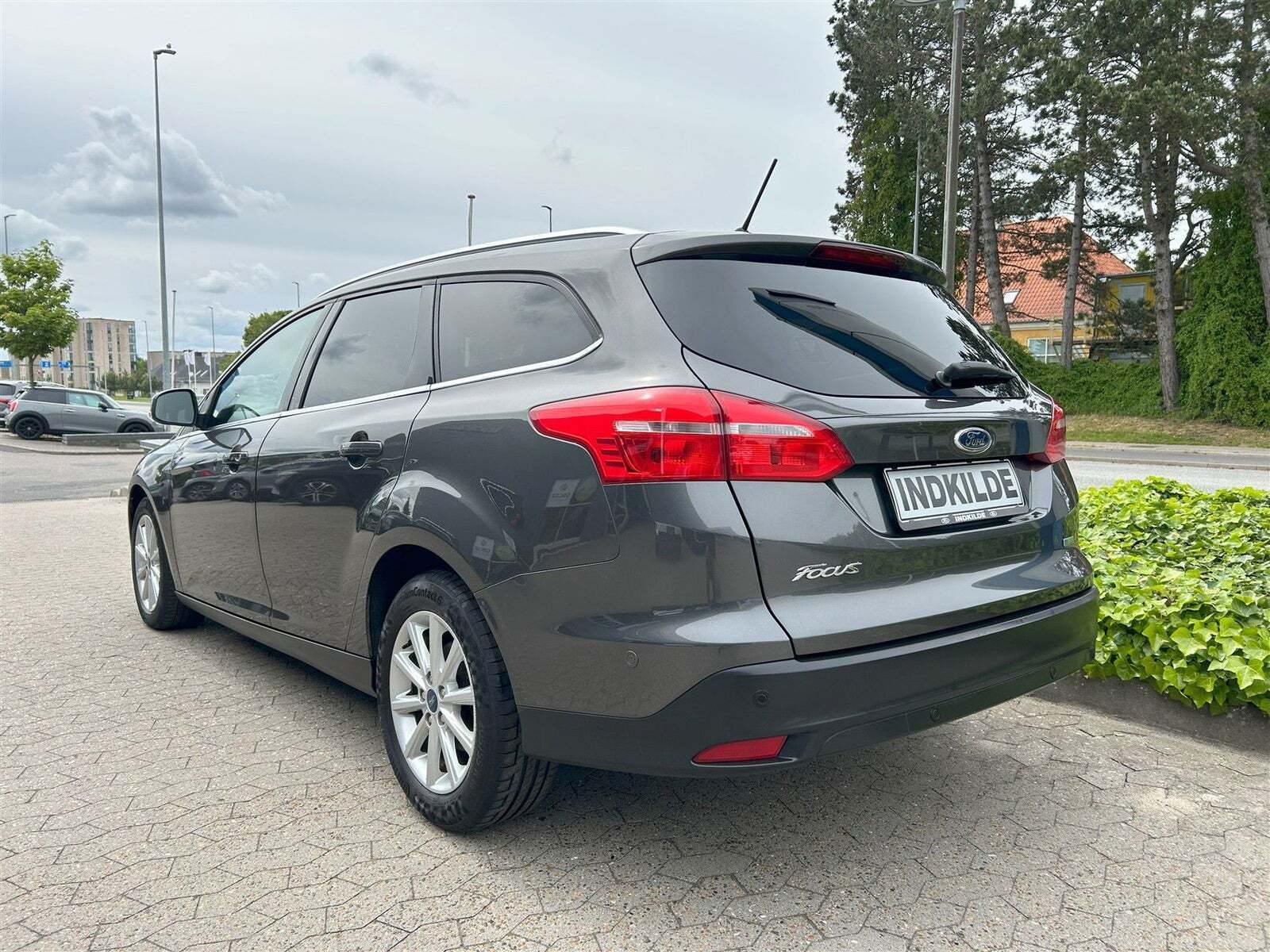 Grå Ford Focus fra 2018