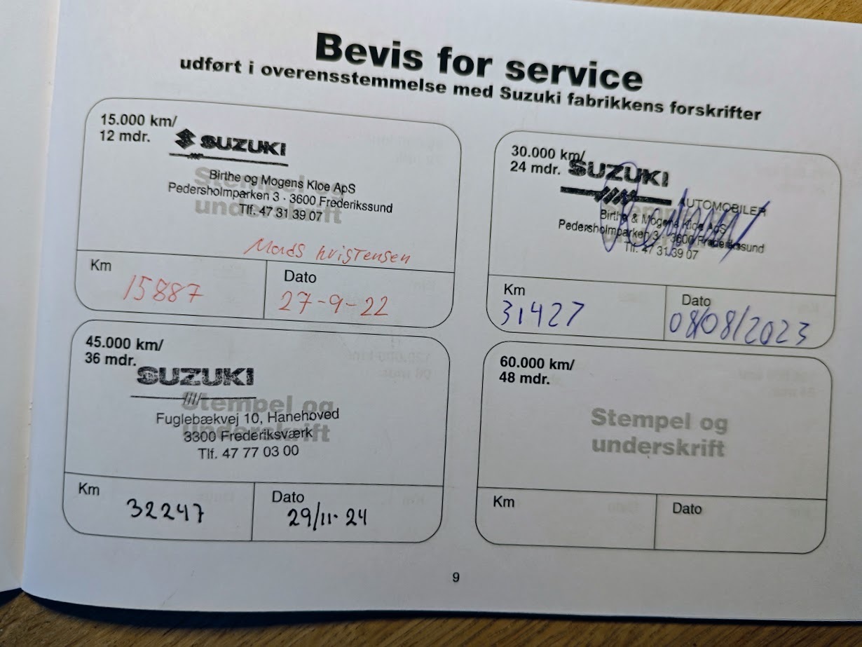 Sølv Suzuki Swace fra 2021