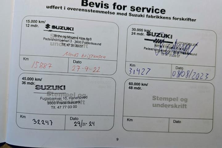 Sølv Suzuki Swace fra 2021