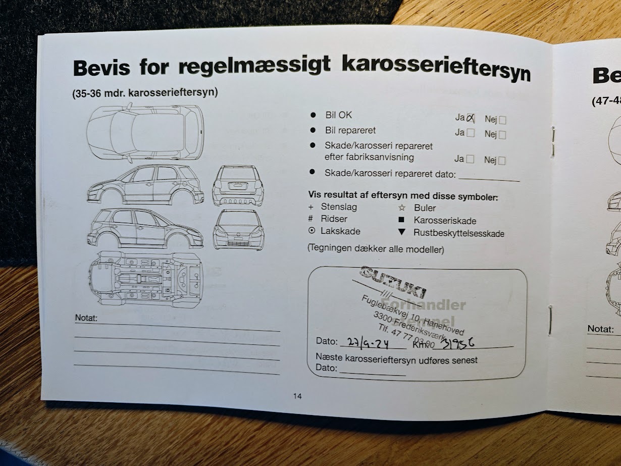 Sølv Suzuki Swace fra 2021