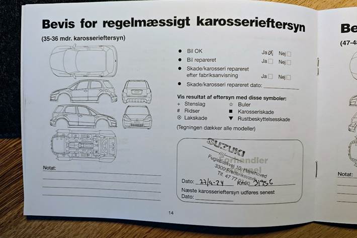 Sølv Suzuki Swace fra 2021