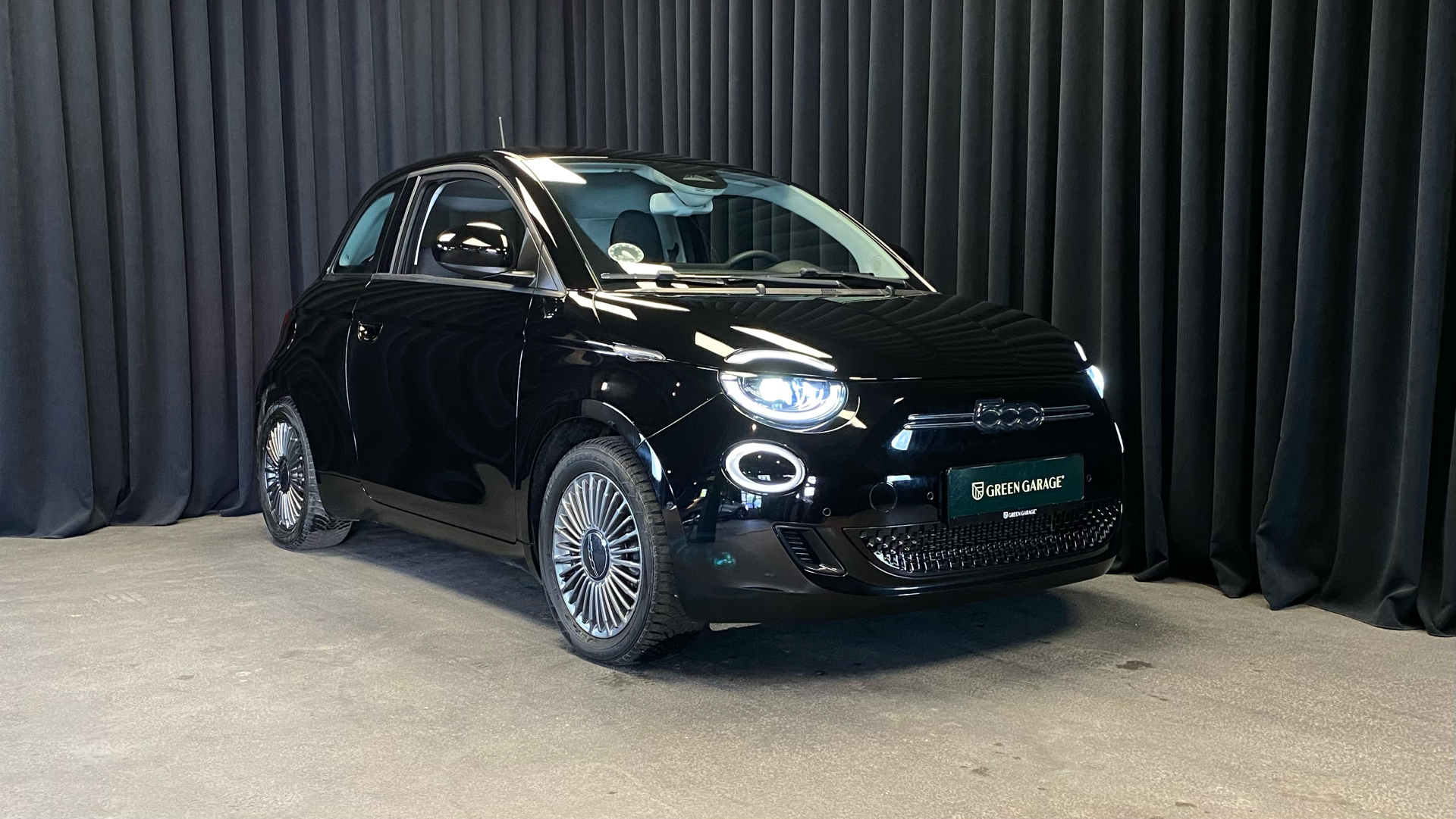 Sort Fiat 500e fra 2021