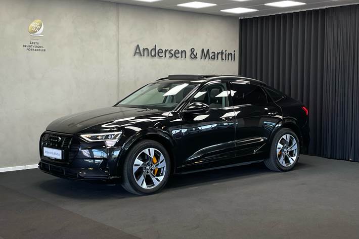 Sort Audi e-tron fra 2020