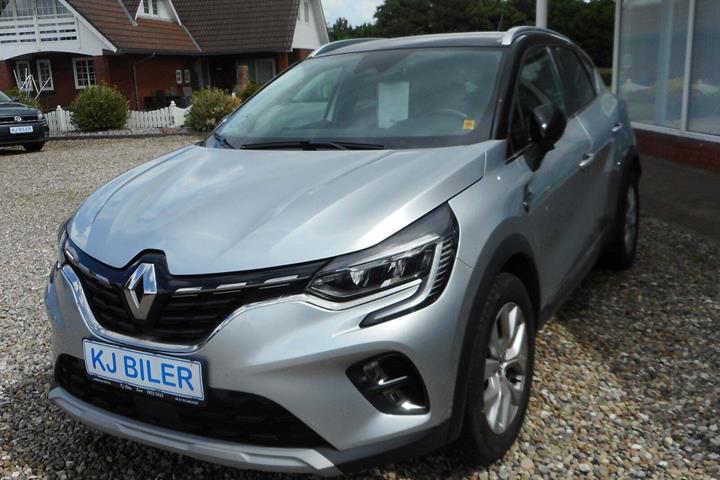 Grå Renault Captur fra 2020