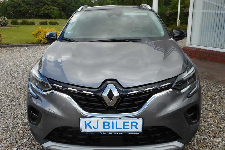Grå Renault Captur fra 2020