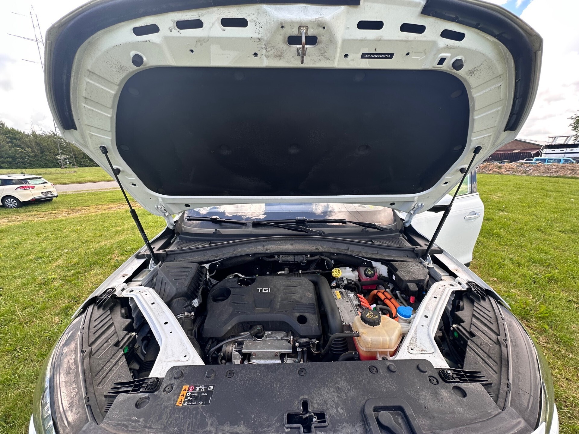 Hvid MG EHS fra 2021