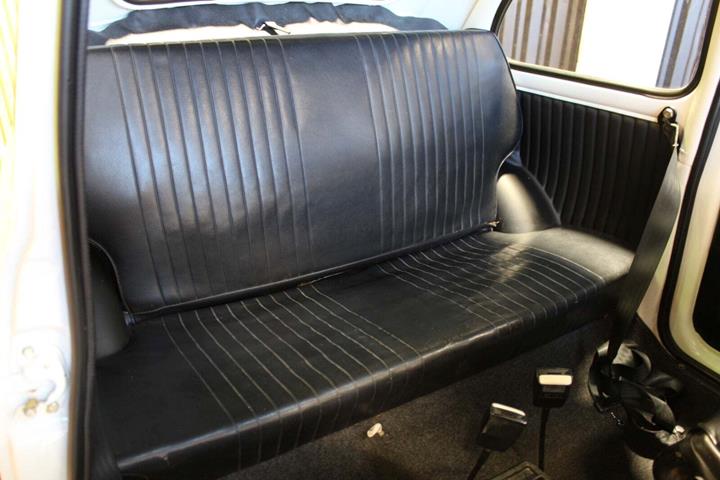 Hvid Fiat 500 fra 1969