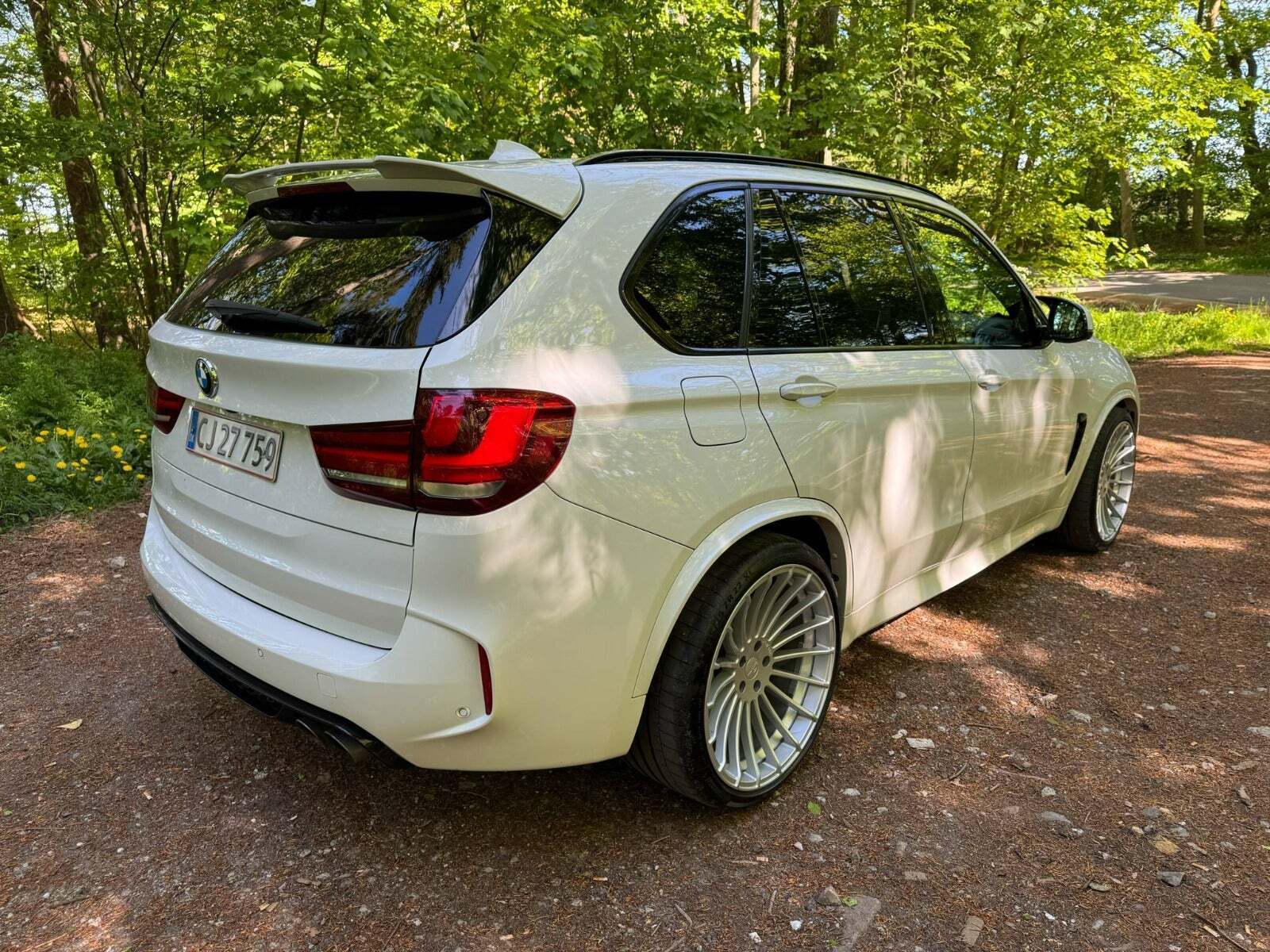 Hvid BMW X5 fra 2014