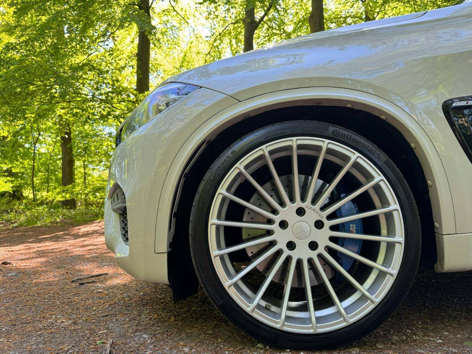 Hvid BMW X5 fra 2014