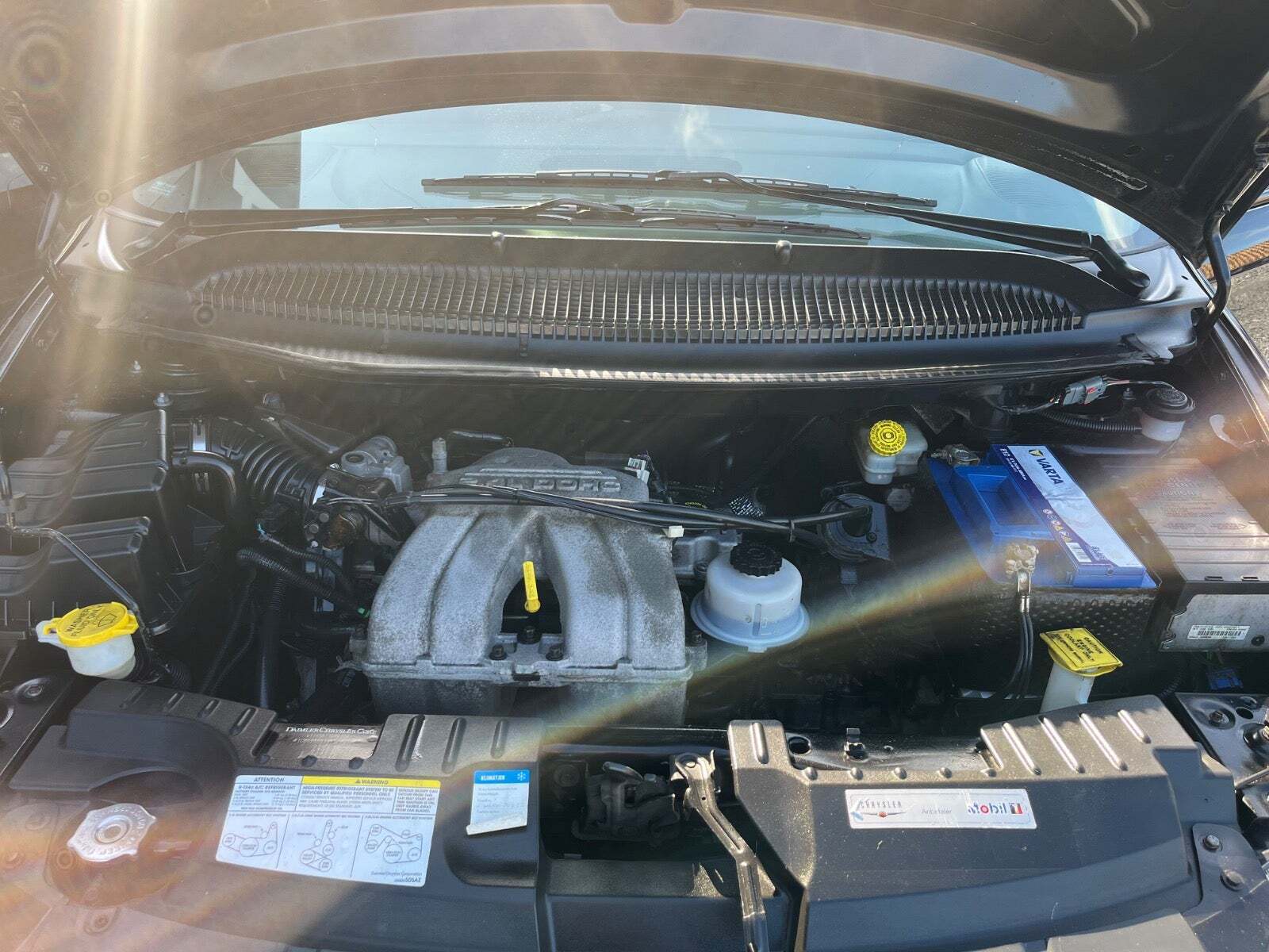 Sort Chrysler Grand Voyager fra 2006