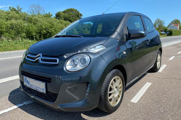 Grå Citroën C1 fra 2019 set udefra