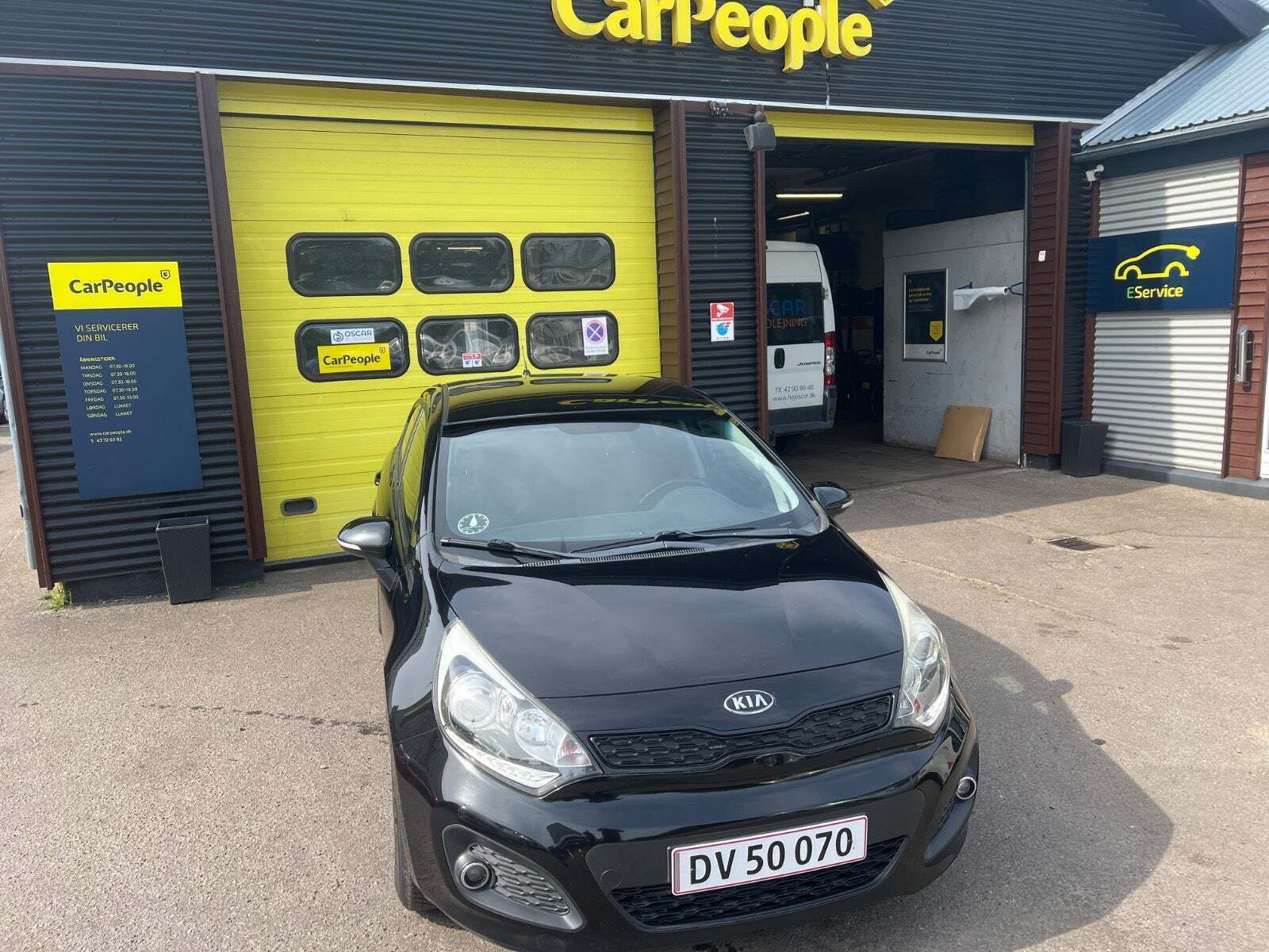 Sort Kia Rio fra 2012