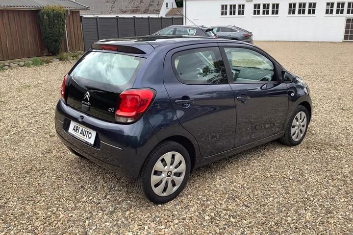 Blå Citroën C1 fra 2016