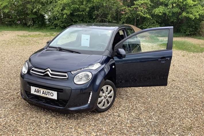 Blå Citroën C1 fra 2016