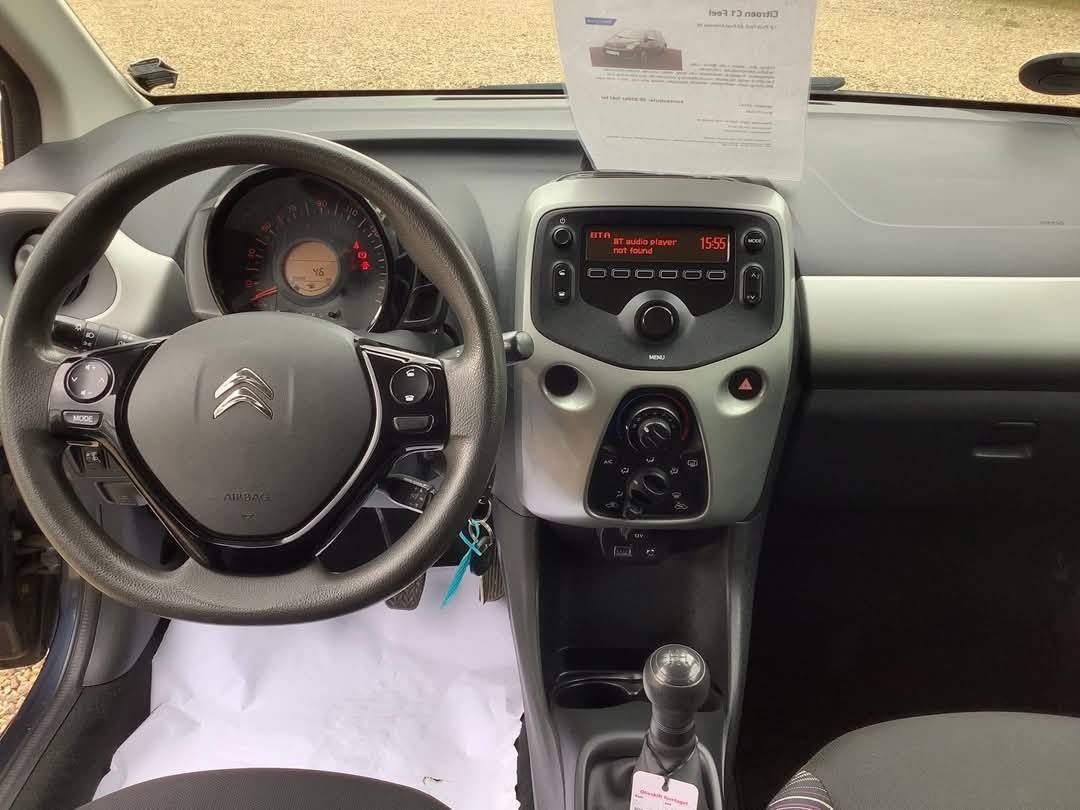 Blå Citroën C1 fra 2014
