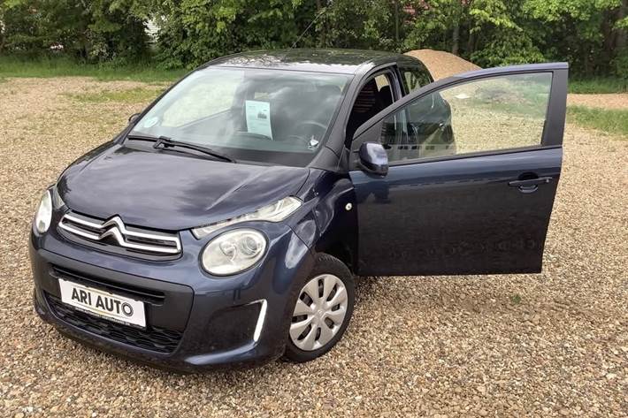 Blå Citroën C1 fra 2014