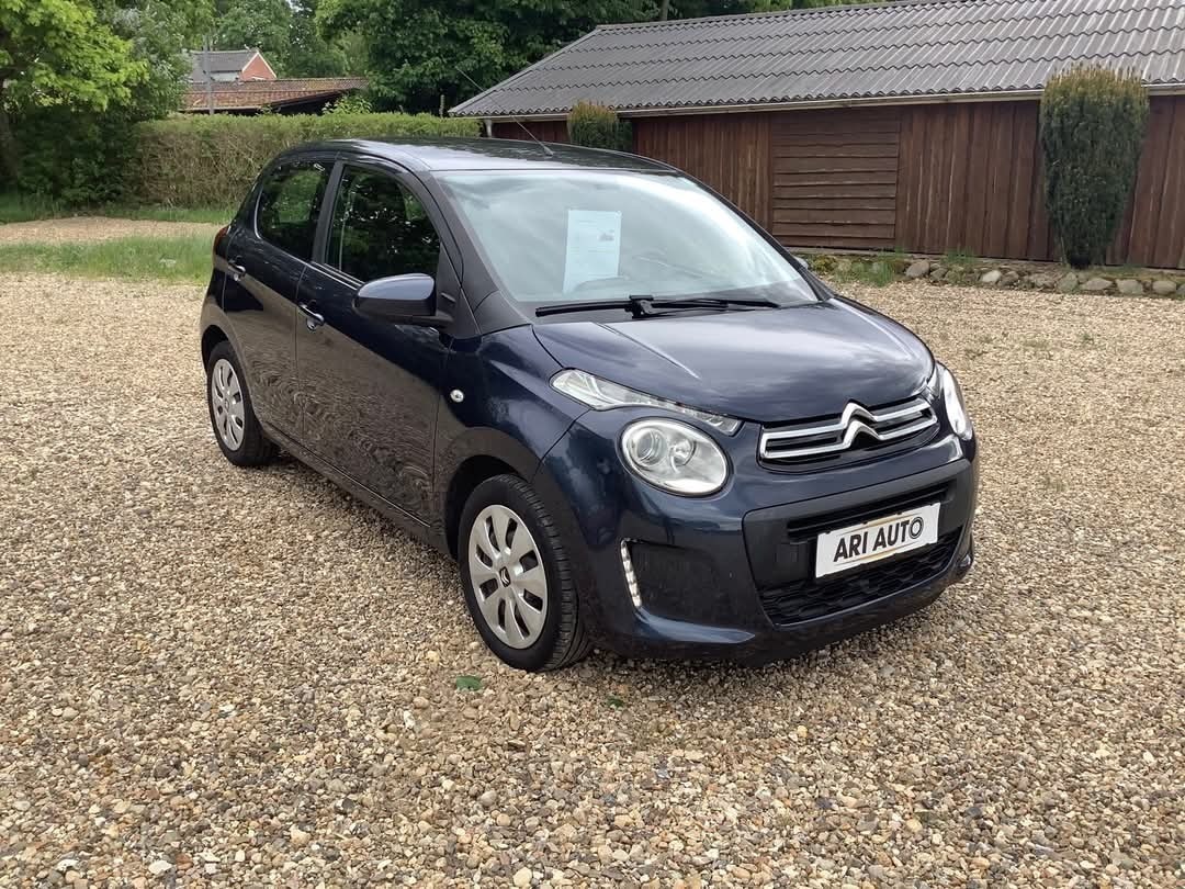 Blå Citroën C1 fra 2014