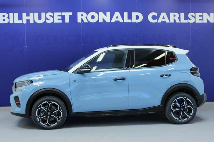 Blå Citroën ë-C3 fra 2024