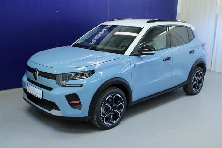 Blå Citroën ë-C3 fra 2024