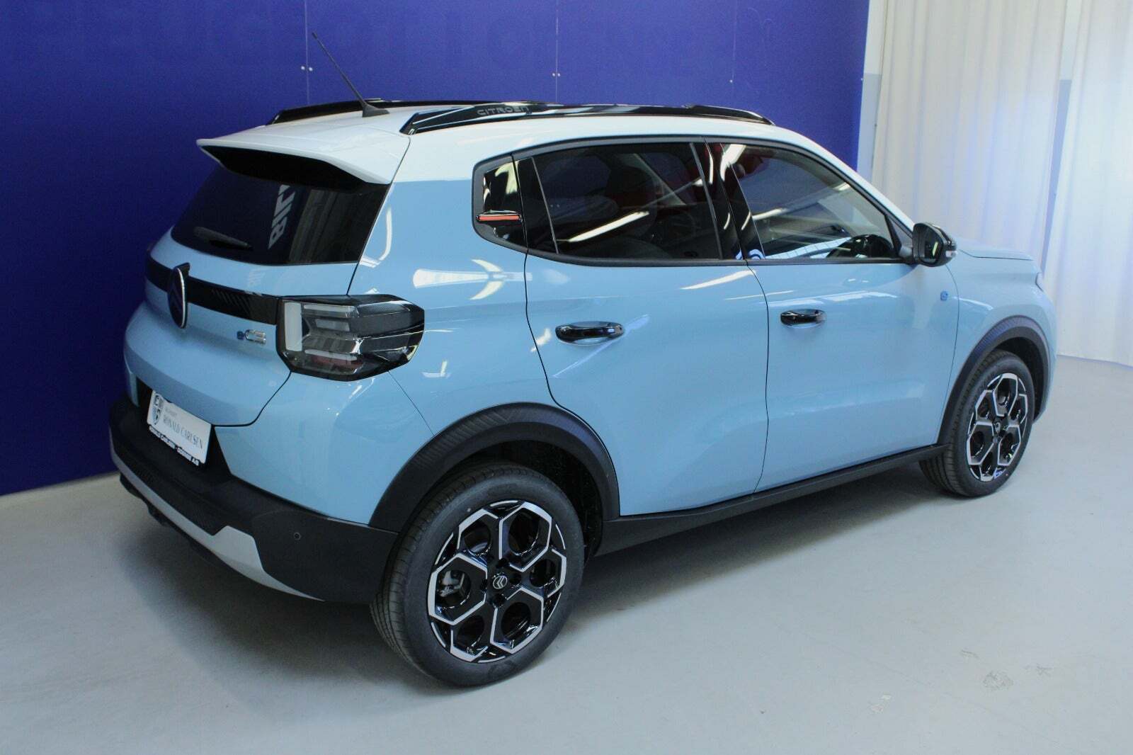 Blå Citroën ë-C3 fra 2024