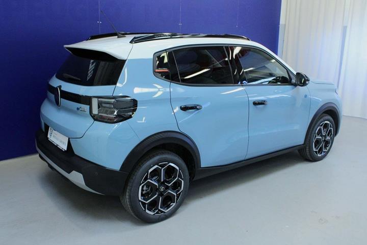 Blå Citroën ë-C3 fra 2024