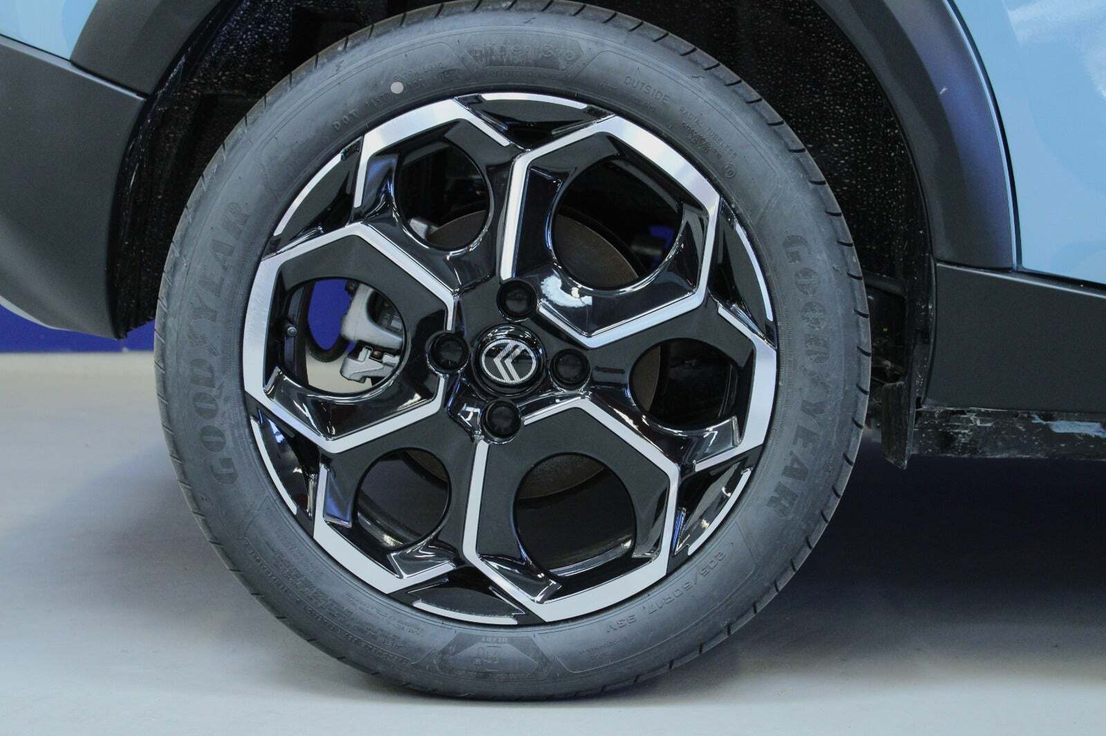 Blå Citroën ë-C3 fra 2024