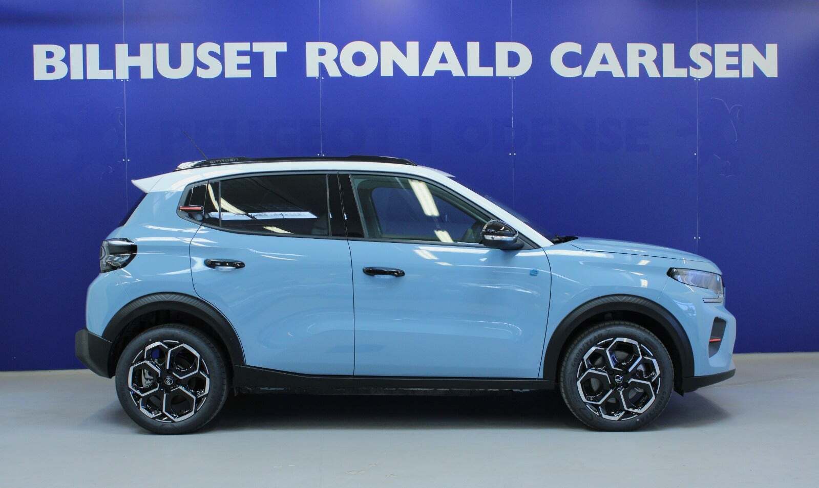 Blå Citroën ë-C3 fra 2024