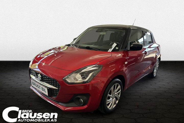 Rød Suzuki Swift fra 2021
