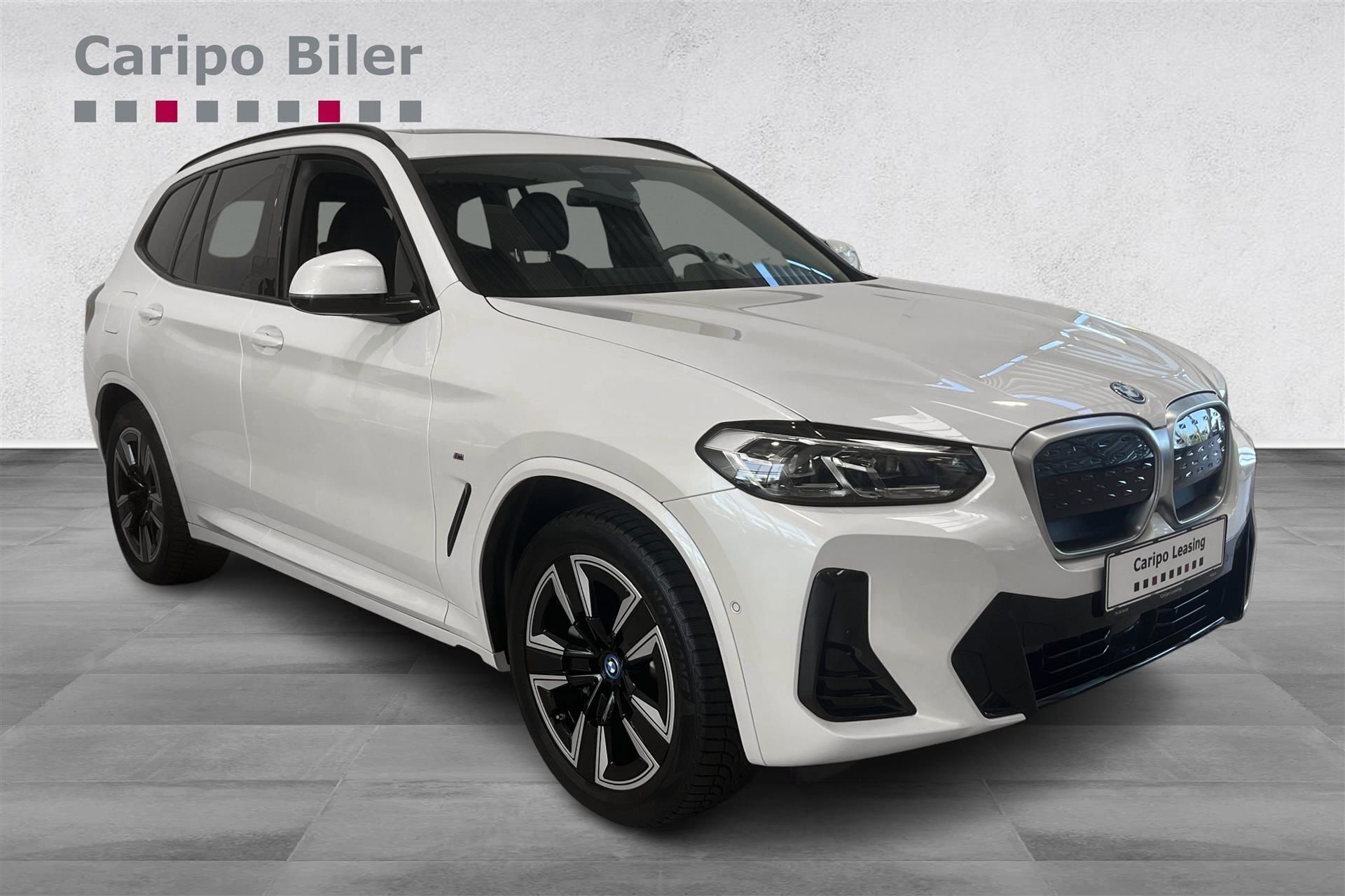Hvid BMW iX3 fra 2024