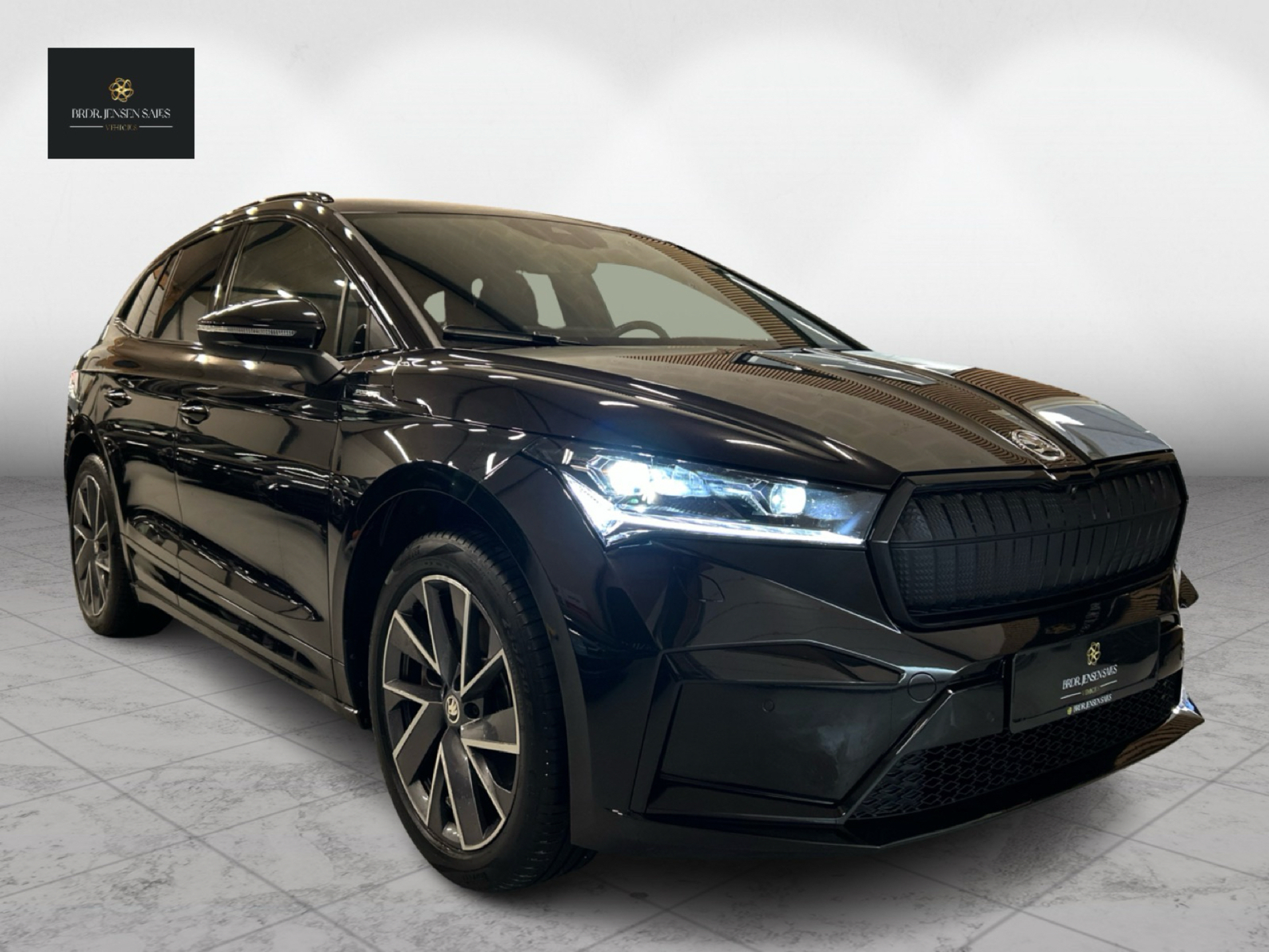 Sort Skoda Enyaq iV fra 2021