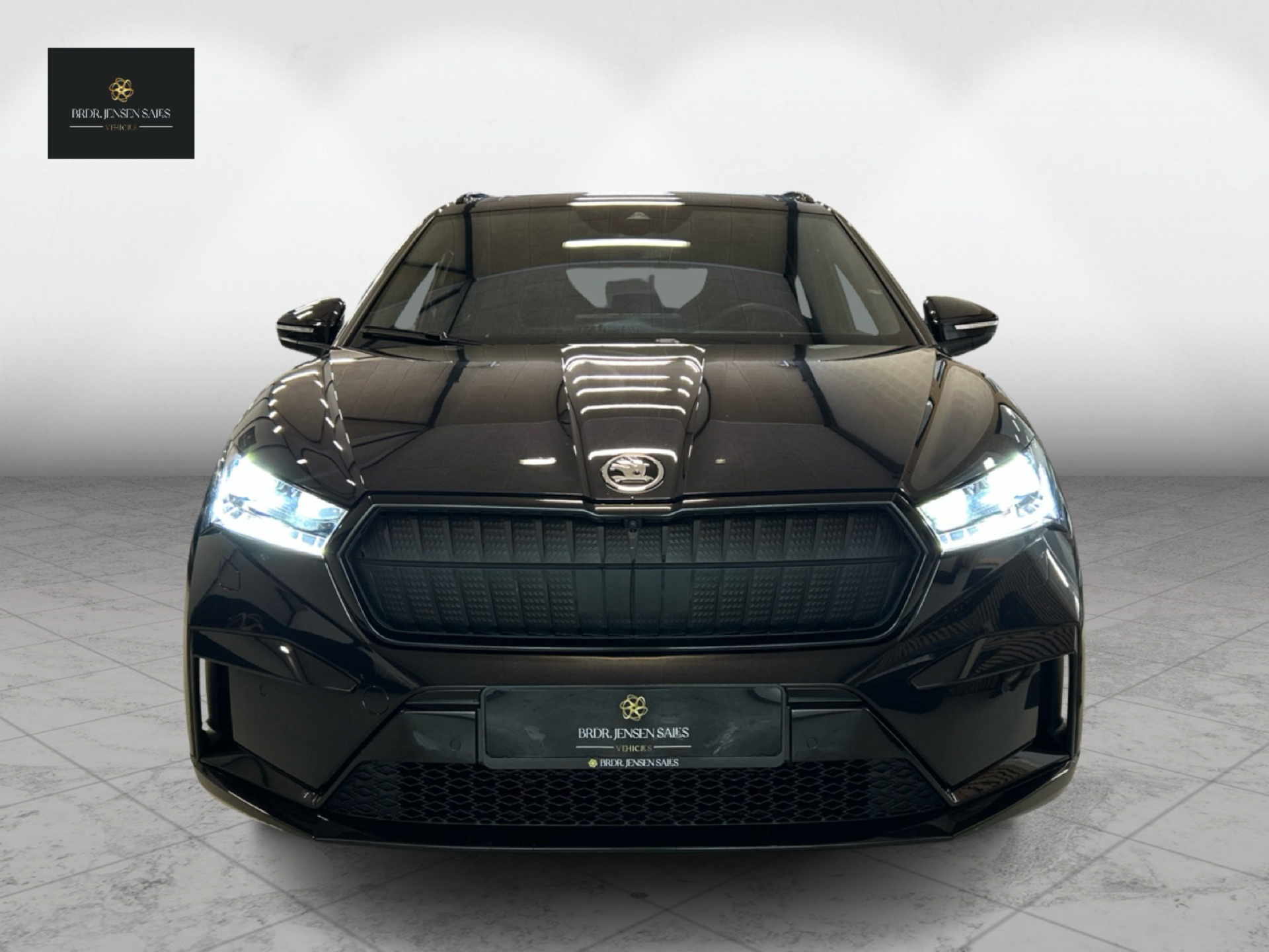 Sort Skoda Enyaq iV fra 2021