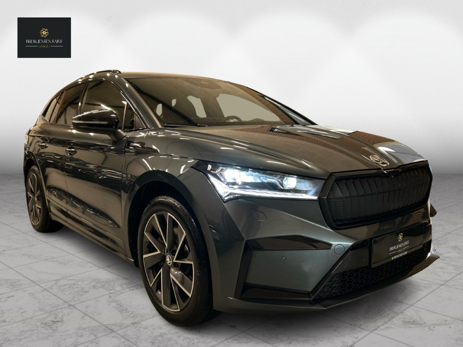 Sort Skoda Enyaq iV fra 2021