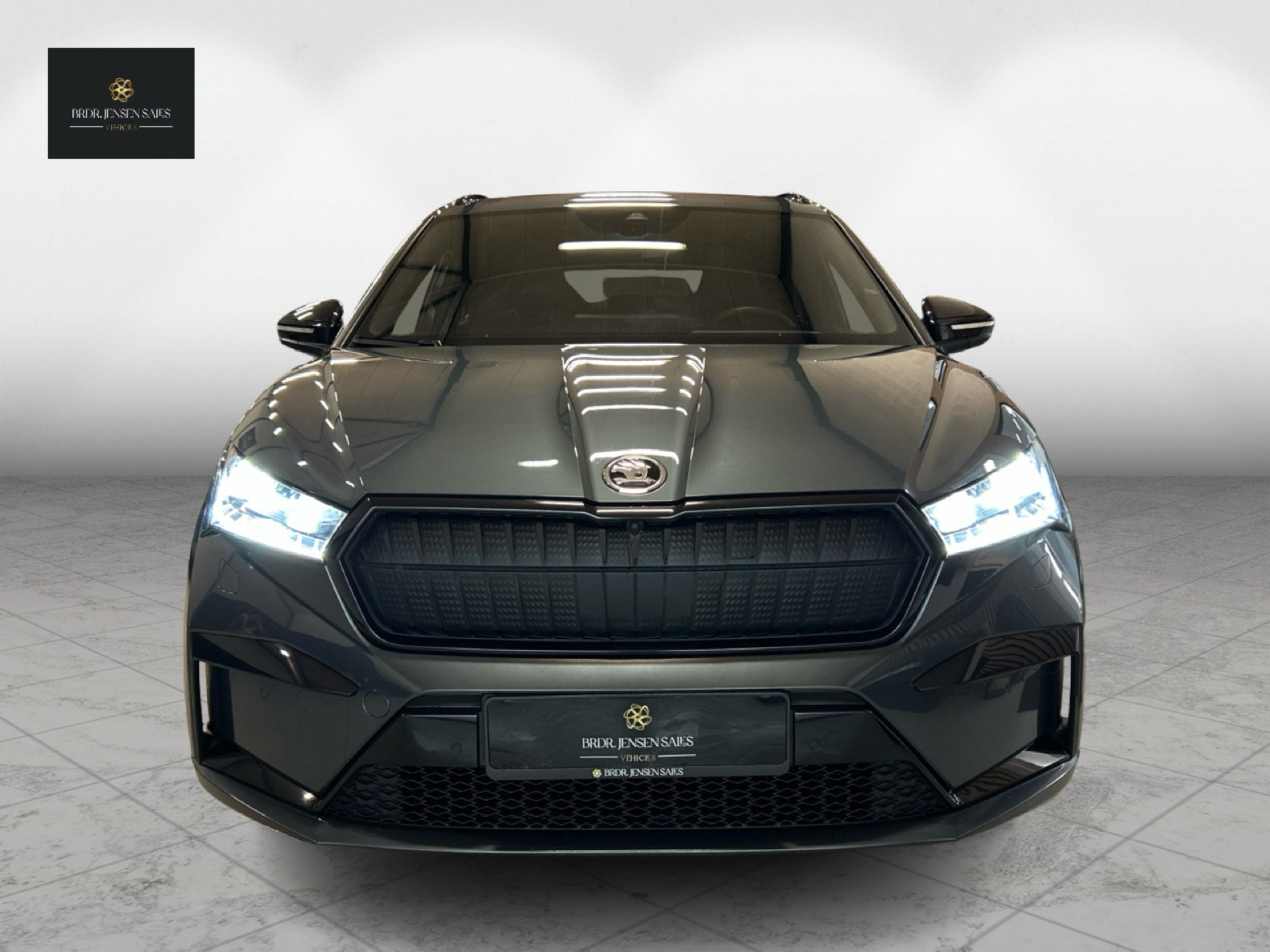 Sort Skoda Enyaq iV fra 2021