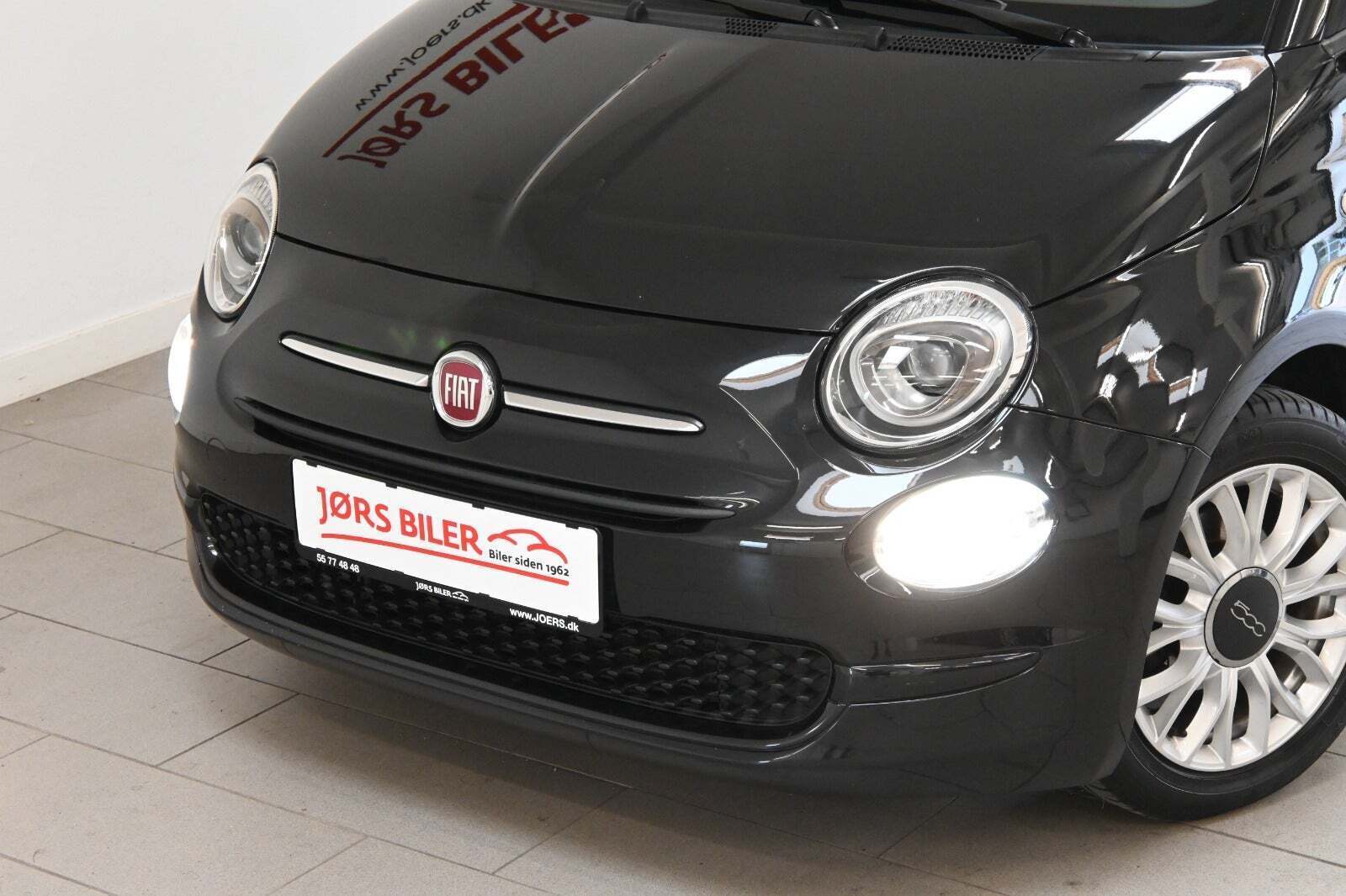 Sort Fiat 500 fra 2016
