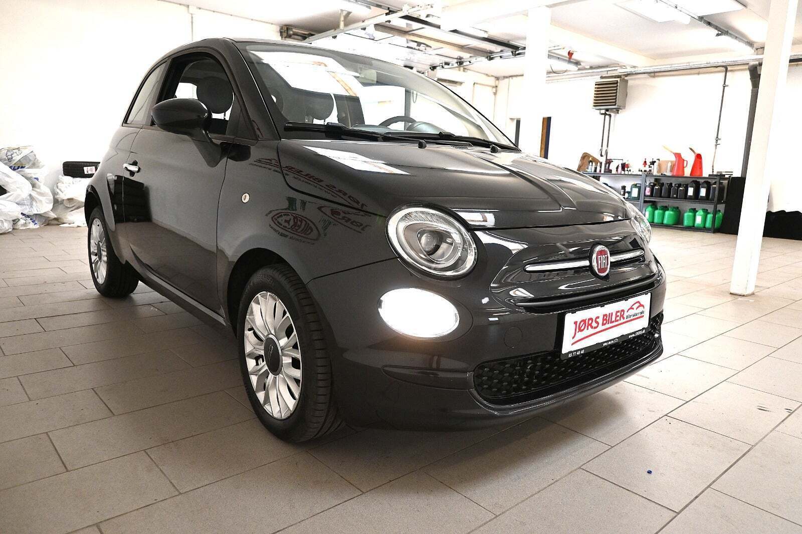 Sort Fiat 500 fra 2016