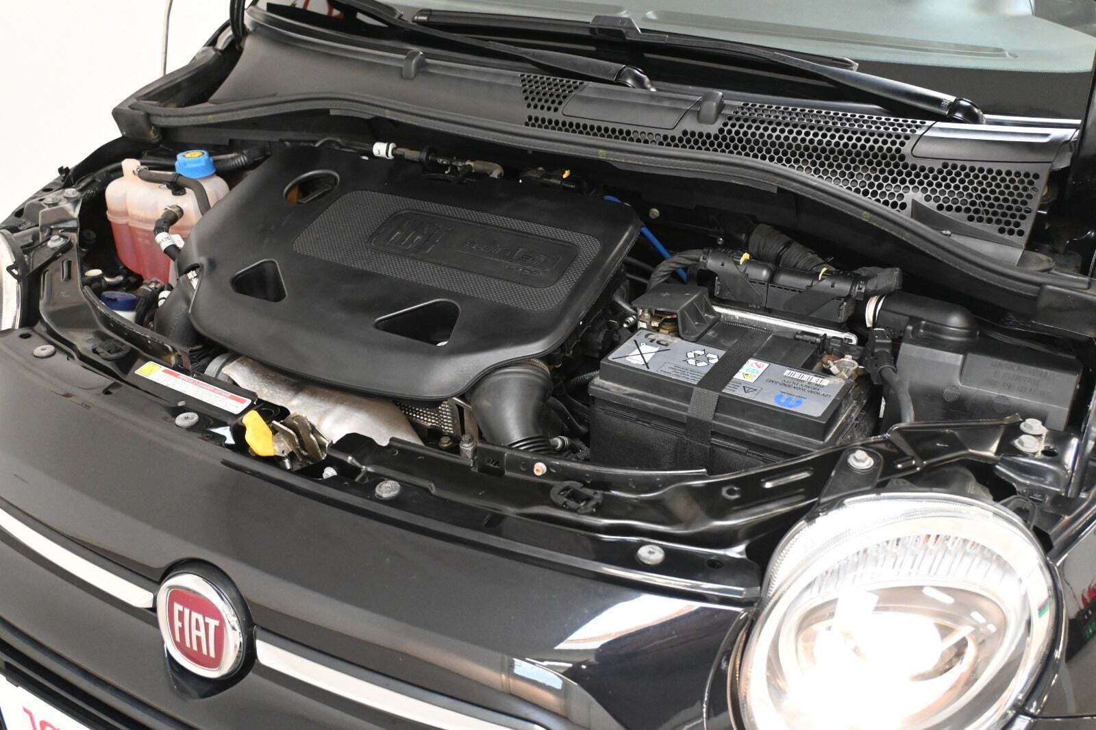 Sort Fiat 500 fra 2016