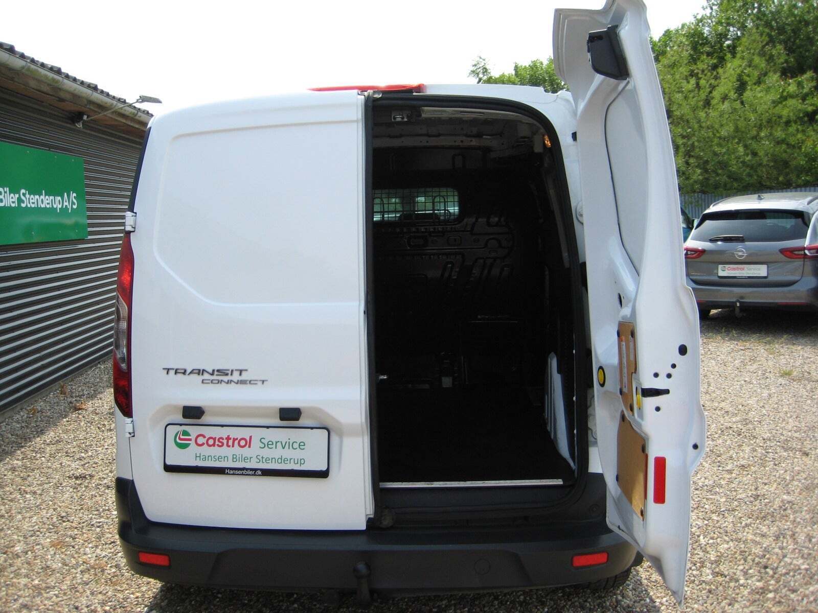Hvid Ford Transit Connect fra 2014