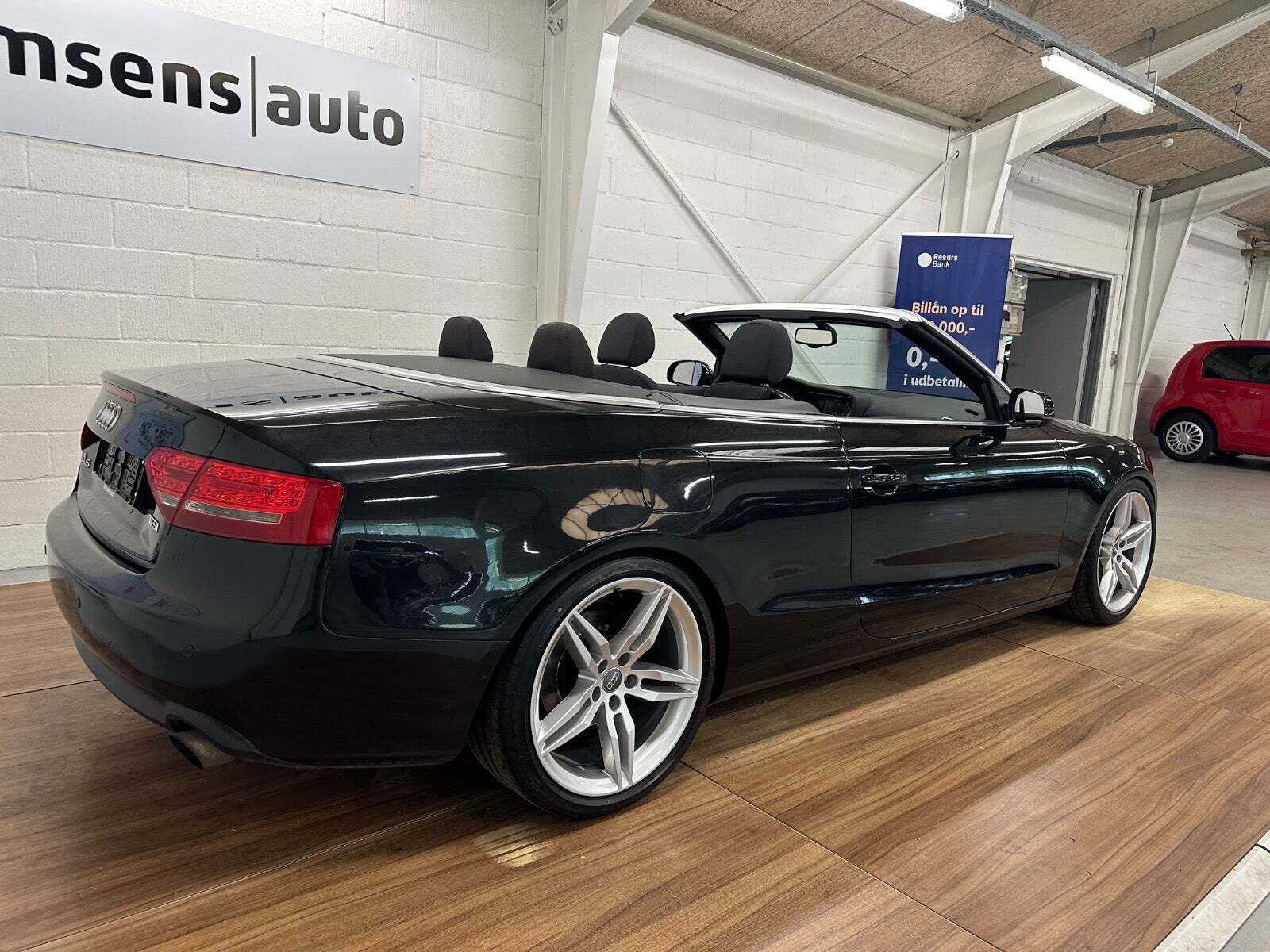 Sort Audi A5 fra 2011