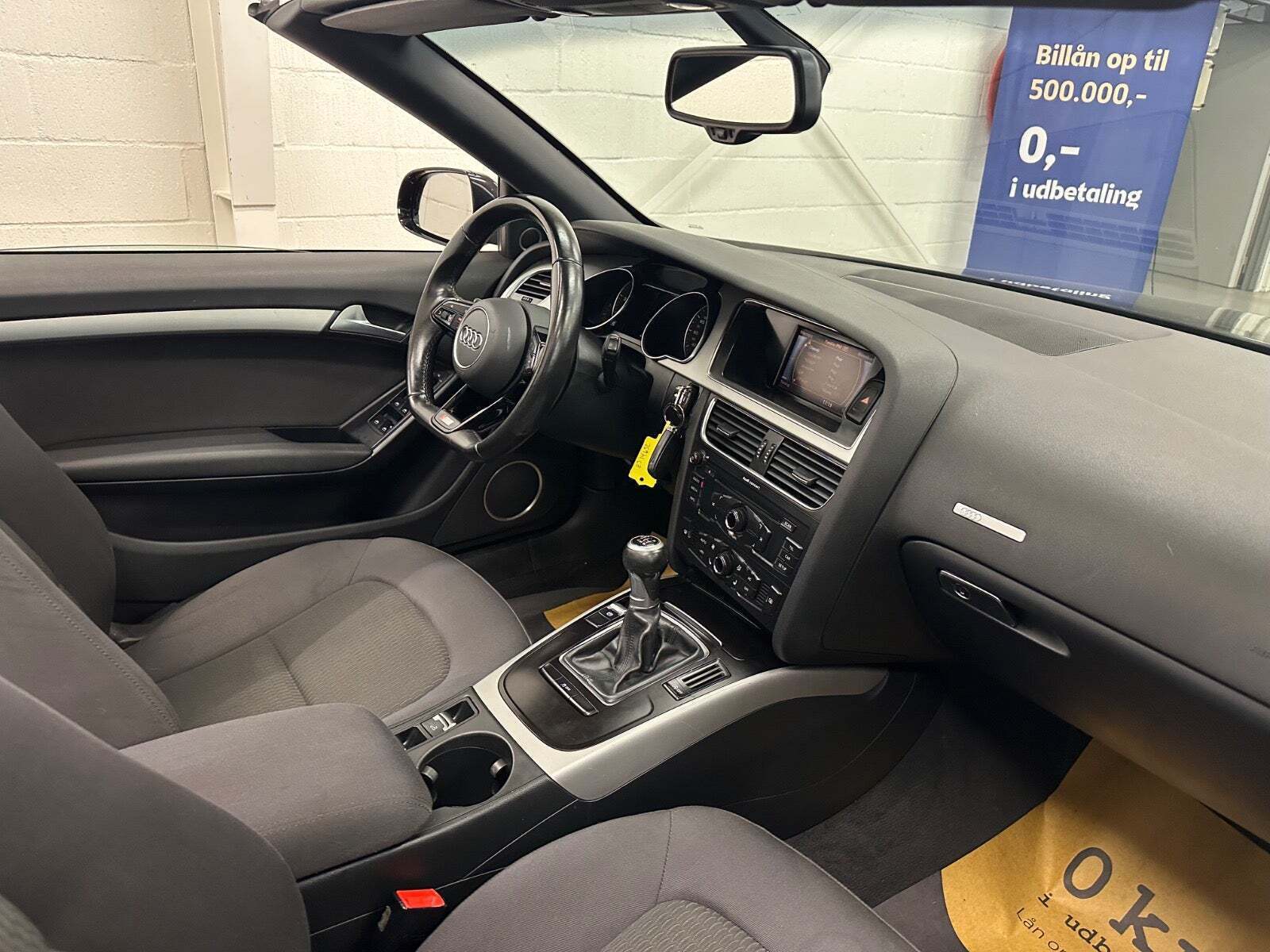 Sort Audi A5 fra 2011