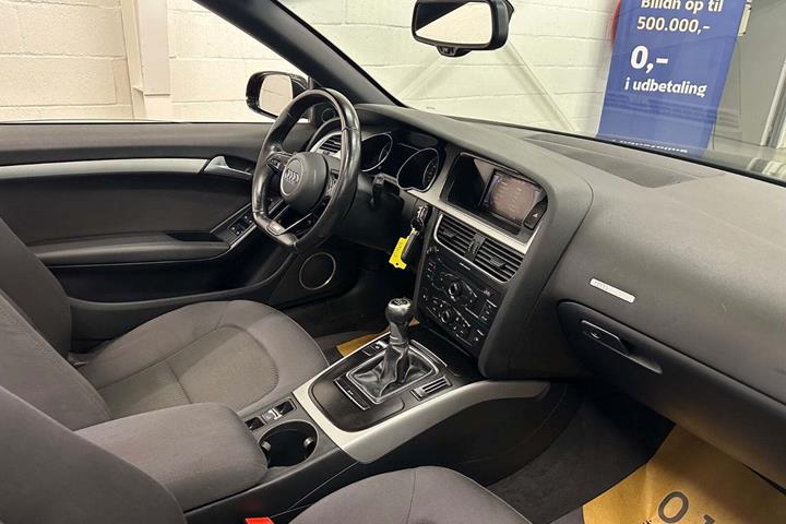 Sort Audi A5 fra 2011