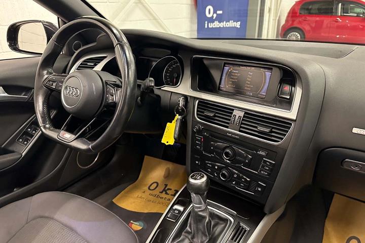 Sort Audi A5 fra 2011