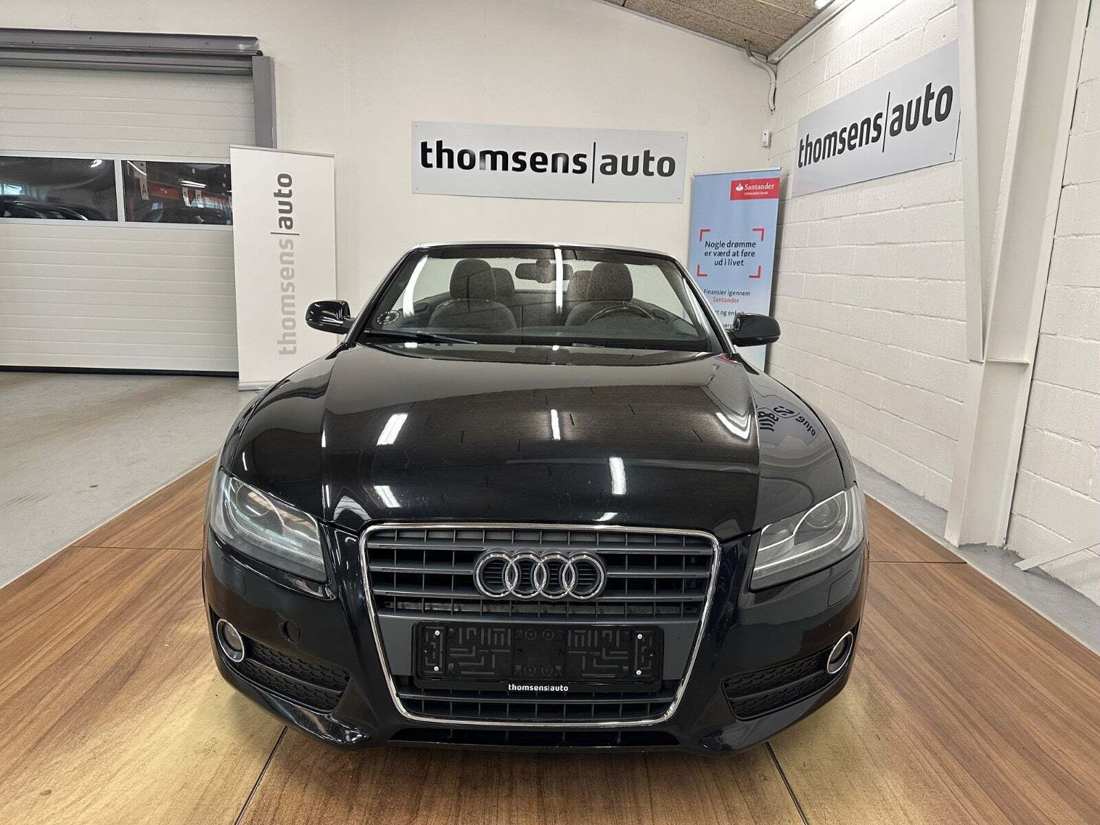Sort Audi A5 fra 2011