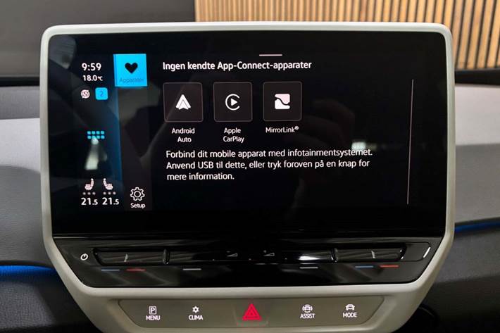 Hvid VW ID.3 fra 2020