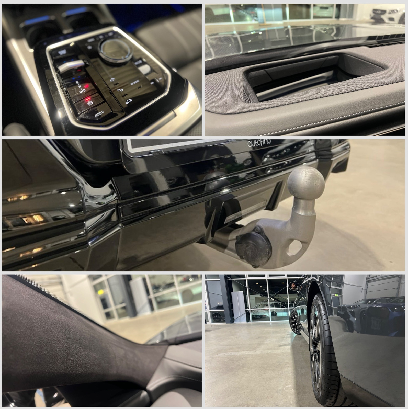 Grå BMW i7 fra 2023