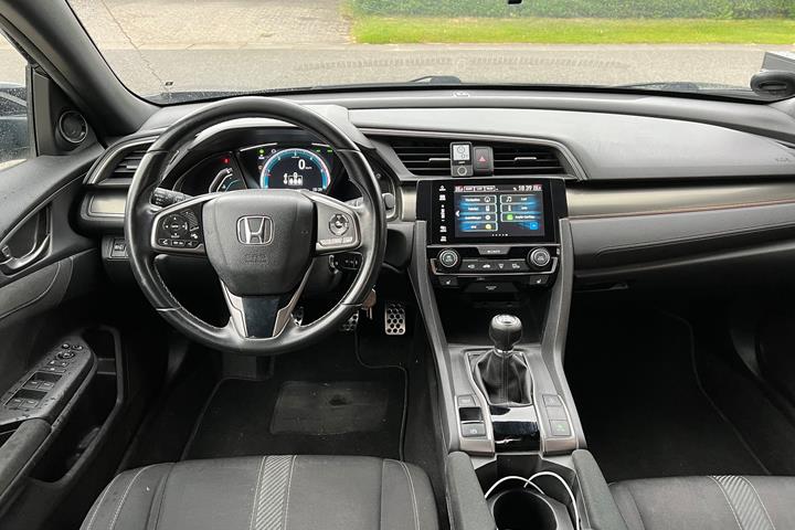 Sort Honda Civic fra 2019