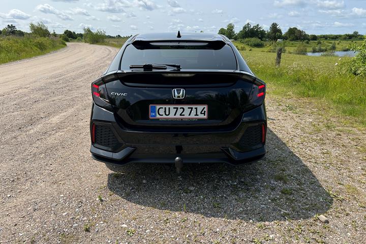 Sort Honda Civic fra 2019