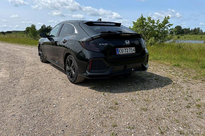 Sort Honda Civic fra 2019