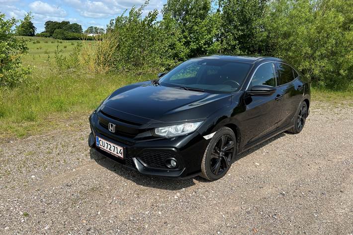 Sort Honda Civic fra 2019
