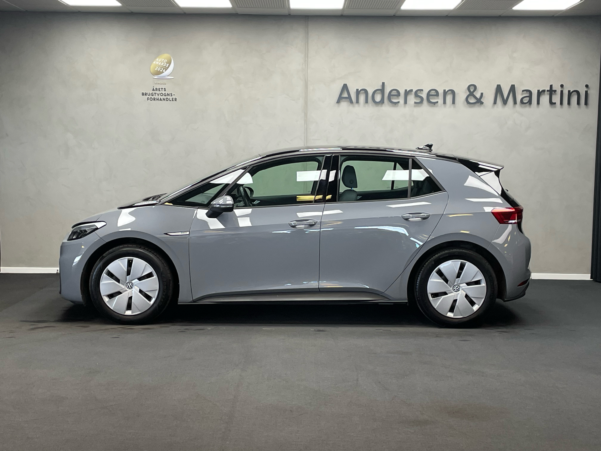 Grå VW ID.3 fra 2021